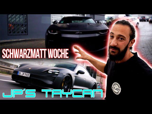 SCHWARZ MATT WOCHE! I JP´s Porsche Taycan I Camaro I V Klasse