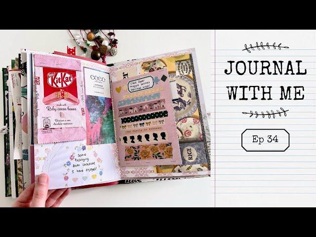 Junk Journal With Me | Ep 34 | Journaling Process