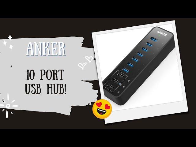 ANKER USB Hub - 10 Ports!!