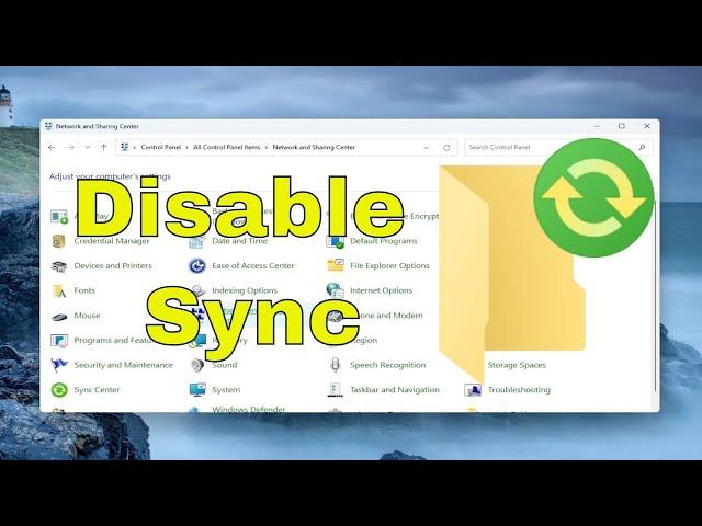 How To Disable Sync In Windows 11/10 [Tutorial]