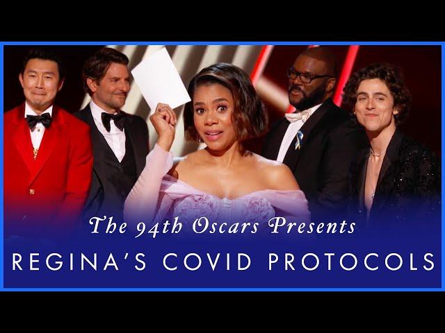 Regina Hall's Covid Protocols | 94th Oscars