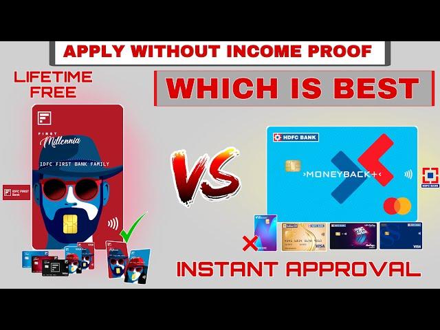 HDFC VS IDFC LIFETIME FREE CREDIT CARD | APPLY INSTANT APPROVAL BEST CREDIT CARD ONLINE