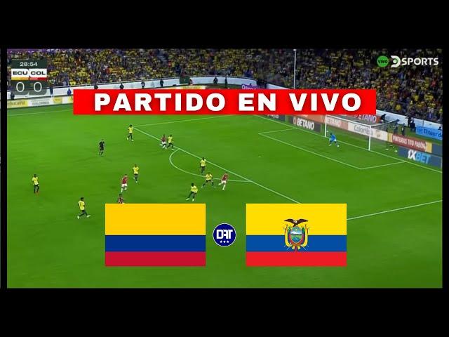 ECUADOR dio el gran golpe ante COLOMBIA y se prende en las ELIMINATORIAS SUDAMERICANAS 