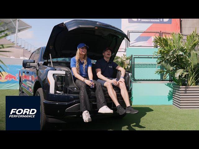 Q + A with Max Verstappen and Emely de Heus | Ford Performance