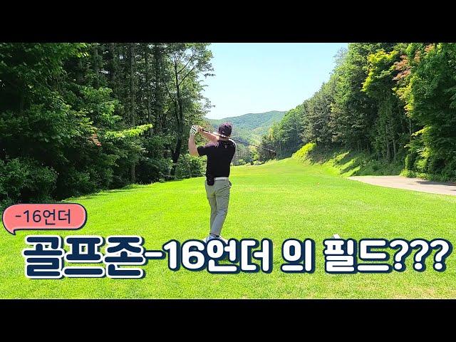 골프존 16언더의 필드실력은??#세븐스크린#양지cc#golf