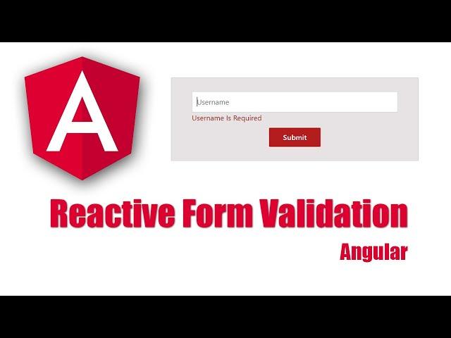 Reactive form validation || Angular Reactive form Validation || Angular tutorial || Angular || Form