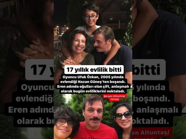 Ufuk Özkan 17 yıllık evliliğini noktaladı… #shorts #magazin #youtubeshorts #ünlüler #ufuközkan