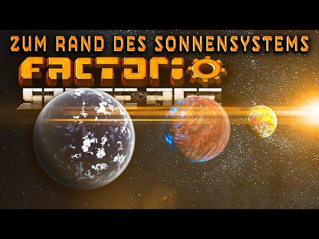 Zum Rand des Sonnensystems im Factorio Space Age DLC