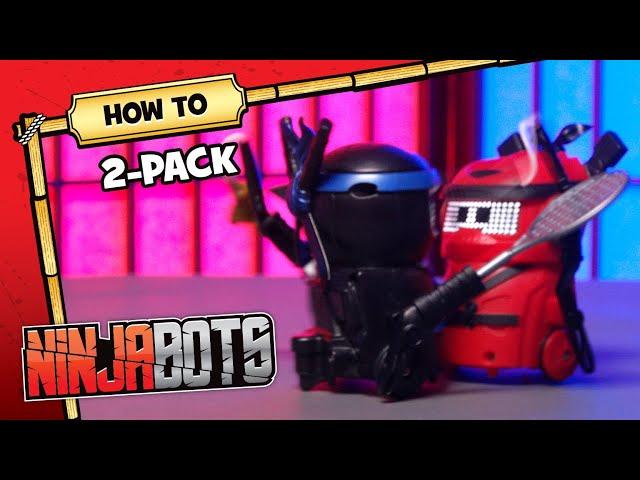 Ninja Bots! Hilarious Battling Robots | Learn to be a Ninja Bots Master | Double Pack