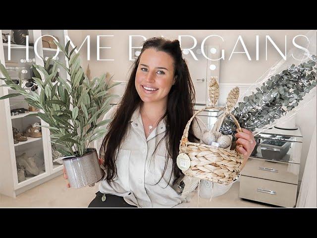 HOME BARGAINS NEW IN HAUL | 2024 HOME DECOR, EASTER & MORE!