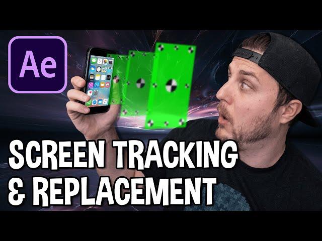 Screen Tracking, Replacement and Animation in After Effects