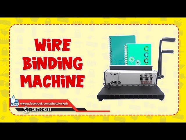 QUAFF Wire Binding Machine