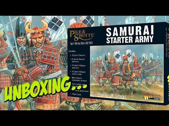 Warlord Games Samurai Starter Army | Unboxing