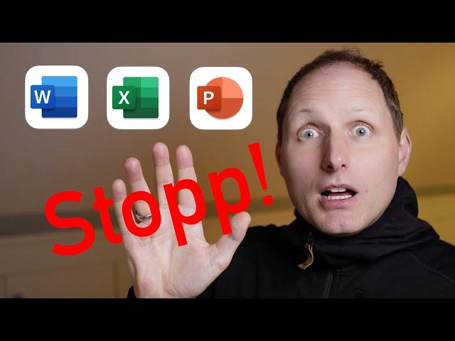 Kauf NIEMALS Microsoft Office im App Store! (Wichtige Tipps zu Microsoft 365 und Co.)