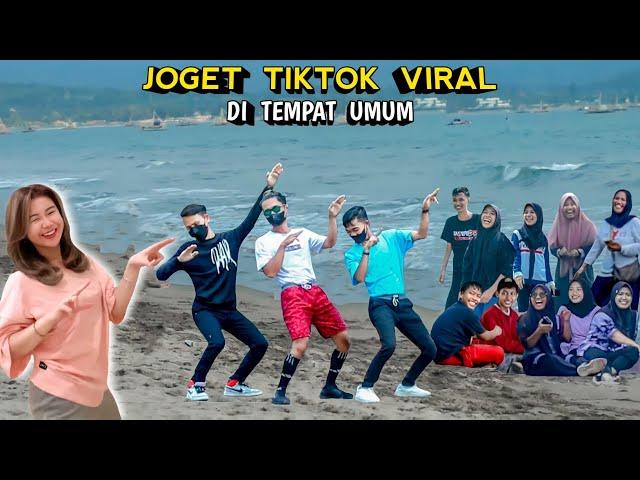 JOGET TIKTOK VIRAL SIDE TO SIDE & RINGKITING DI TEMPAT UMUM.. NGAKAK PARAH