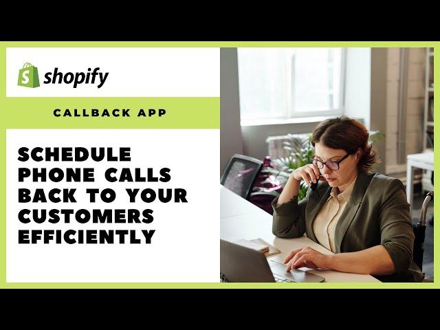 Callback app for Shopify