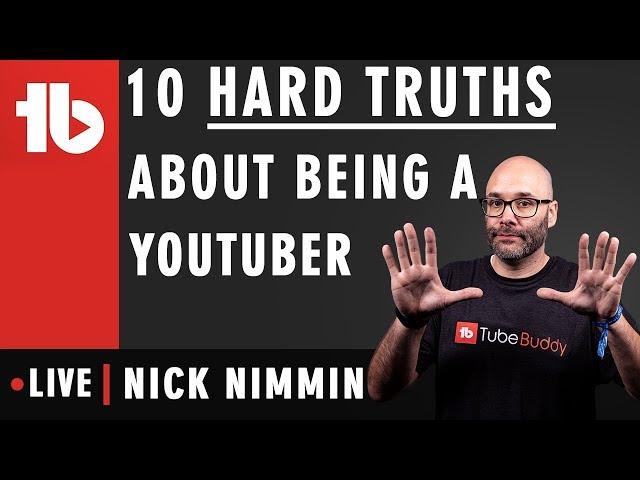 10 Hard truths about being a YouTuber! - Hosted by Nick & Dee Nimmin