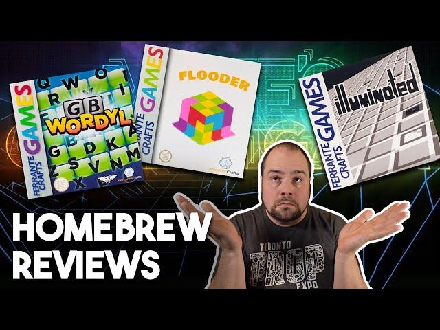 THREE HOMEBREW GAMES for Game Boy - MGG Homebrew Game Review