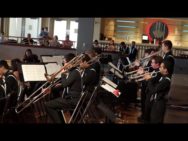 Swing Swing Swing, John Williams, arr. Mark Taylor - Troy Jazz Ensemble at Disney, 4/20/18