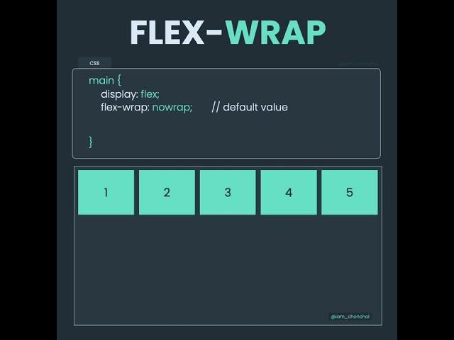 Learn CSS Flexbox Flex-wrap in 24 Seconds