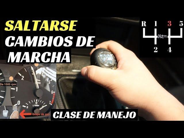 Clase de Manejo: SALTARSE LOS CAMBIOS ¿hacerlo o no? | Velocidad Total