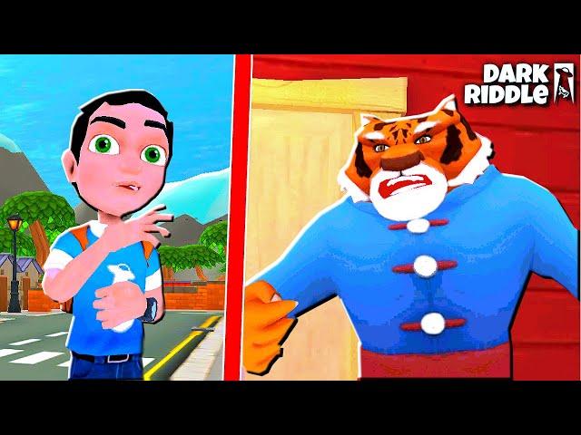 ОБНОВЛЕНИЯ СОСЕДА! Новые КИТАЙСКИЕ ПРАНКИ в Dark Riddle ПОХОЖАЯ Игра на Hello Neighbor