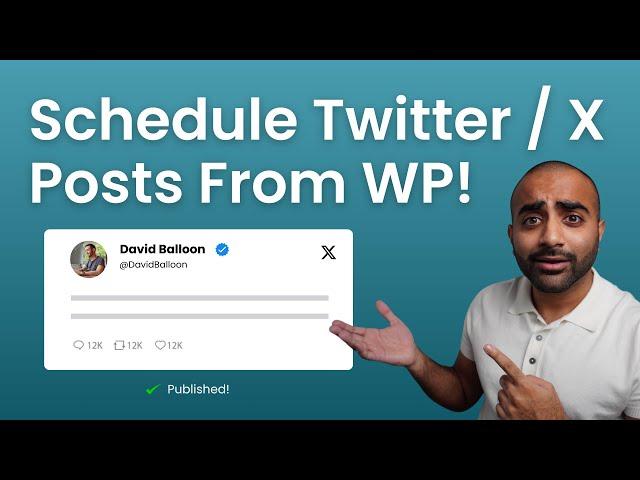 How to Schedule Twitter / X Posts from Your Website | ClickSocial