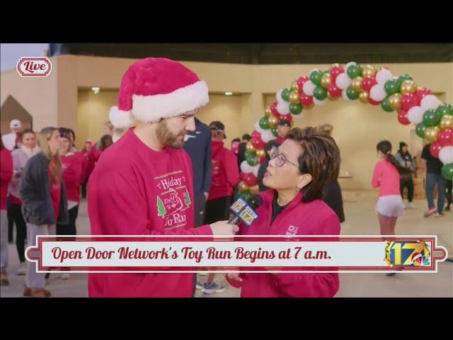 Open Door Network's 'Toy Run' collects toys to help make spirits bright for children on Christmas