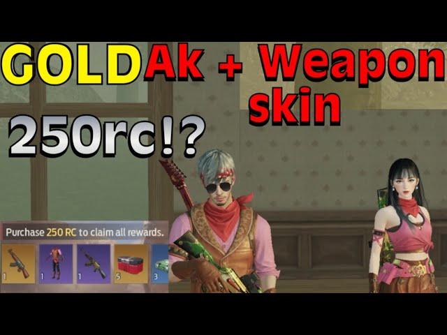 Undawn|GOLD LVL 70 Ak-47 BUNDLE ||250 RC !!?||Review +Gameplay!!