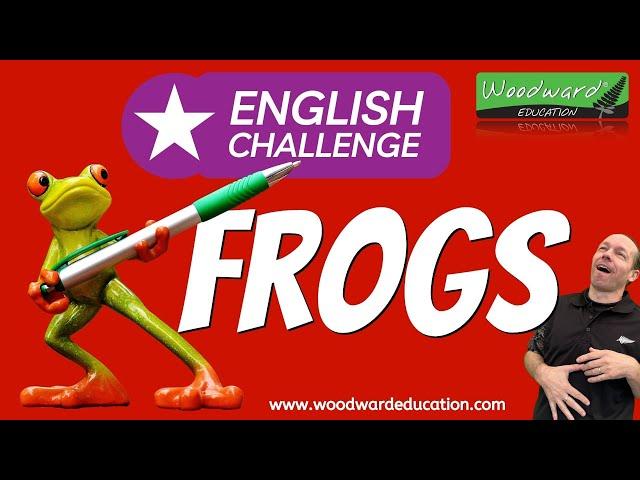 Woodward English Challenge 2  FROGS | Learn English Vocabulary | English Quiz