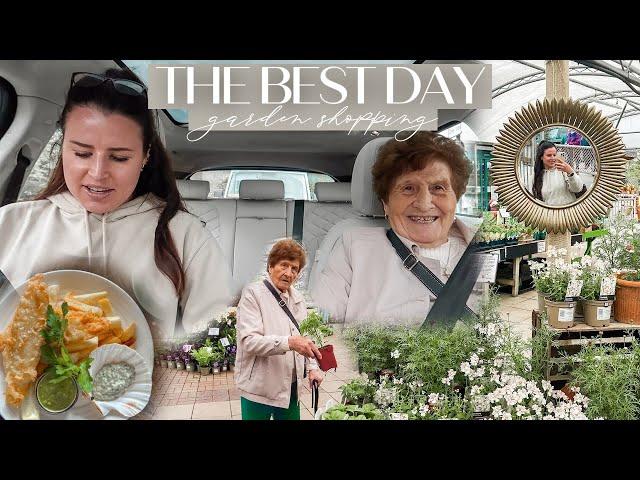 SHOPPING DAY VLOG | Garden Shopping, Day Out With Nan & More 