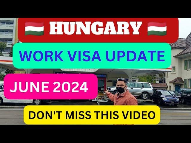 Hungary Work Visa June 2024 update. Hungary immigration. Your Visa Mate. Youtube. Hungary Visa.