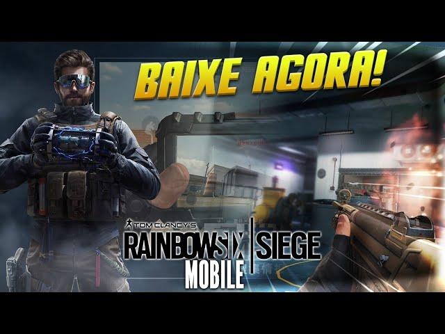 Baixe Agora!-Rainbow Six Siege Mobile!/Project F2 Download direto!