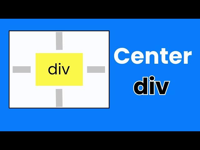 how to center a div in css ( Center a Div and Text Vertically and Horizontally )|