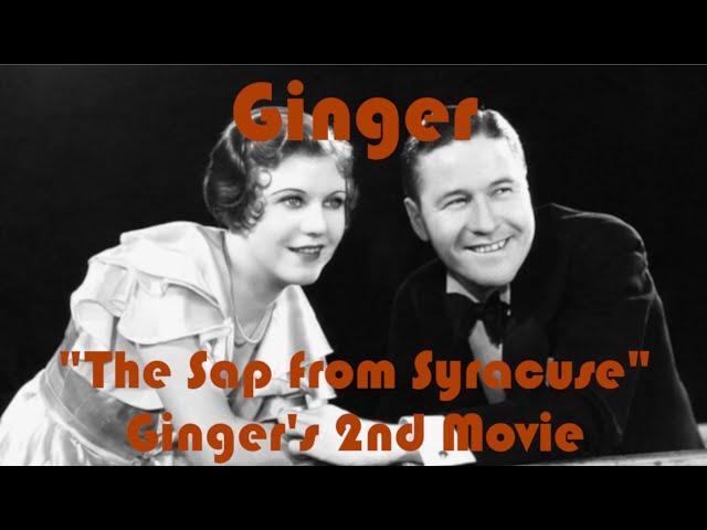 Ginger Rogers "The Sap from Syracuse" Full Movie