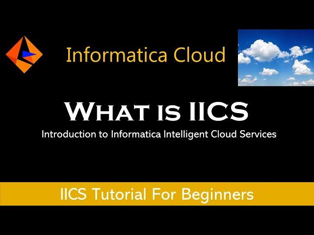 Introduction To Data Warehouse, ETL and Informatica Intelligent Cloud Services | IDMC