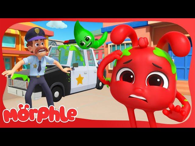 Oh No! Orphle Paints Police Officer Freeze | BRAND NEW | Cartoons for Kids | Mila and Morphle