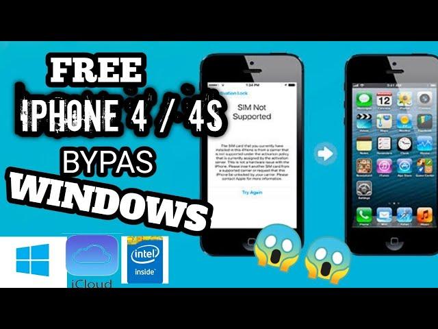 FREE IPHONE 4 / 4S BYPASS PERMANENT ANY UPDATE WINDOWS TOOL|Heavy User Gadgets|