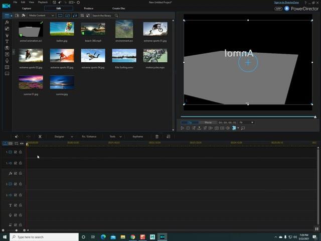 Video Editing Tutorial - Cyberlink PowerDirector 15 on Windows 10 | The Easiest and Best Software