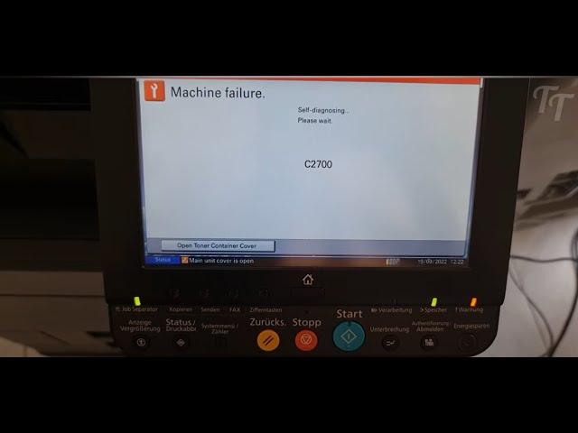 How to Fix Error C2700 on Kyocera TASKalfa 5052ci  Printer