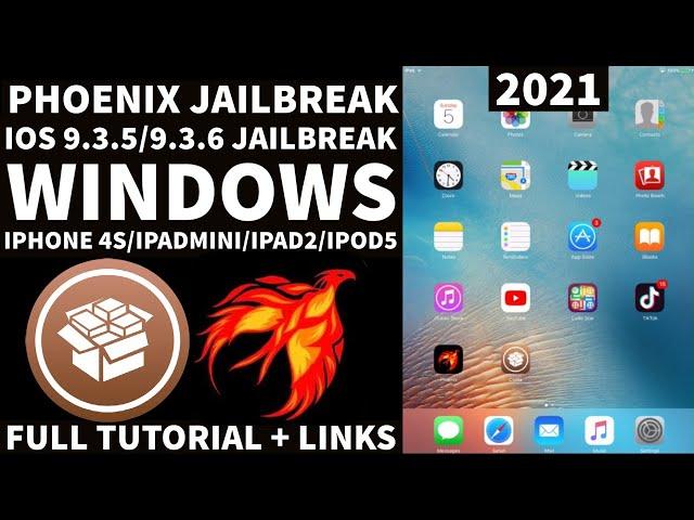 How to install Phoenix Jailbreak | Jailbreak iOS 9.3.5 / 9.3.6 | iPhone4S/iPadmini/iPad2 | 2021