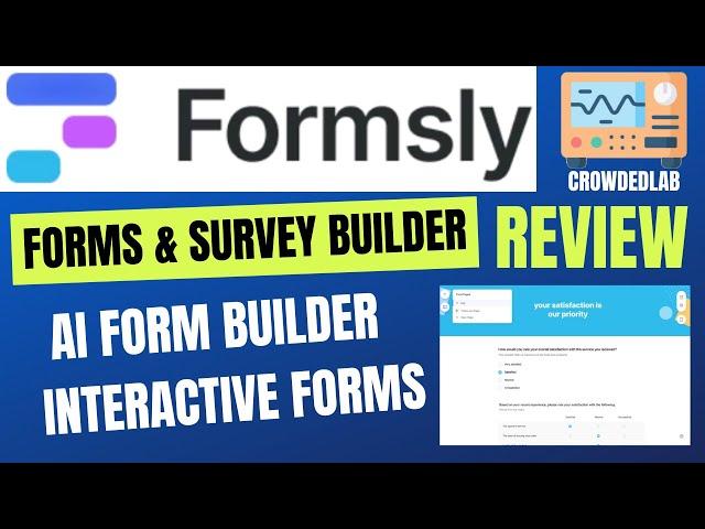 Formsly Reivew - Build Online Forms & Surveys with AI [Better Than Typeform?]