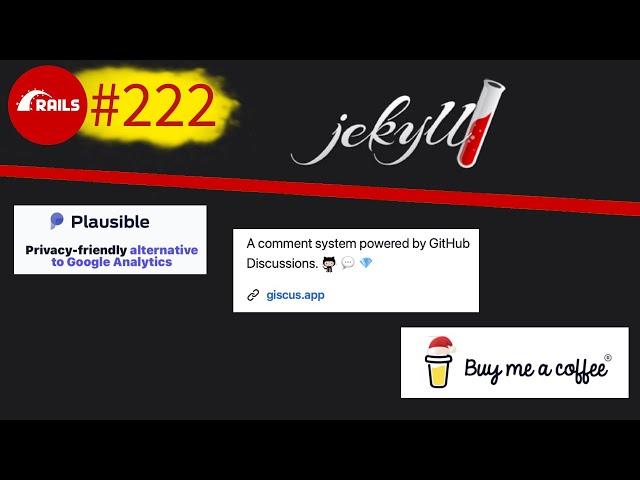 Jekyll Theme and CI extensions. Add comments, analytics, monetisation #222