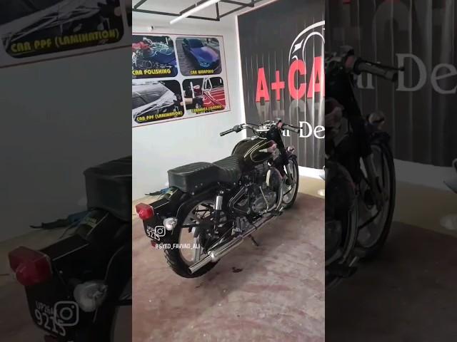 Royal Enfield Bullet Compounding #detailing #viral #automobile