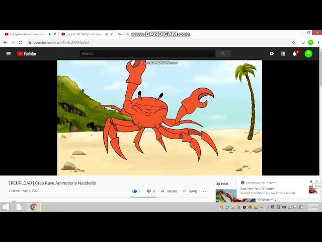 RUL Crab Rave Animation Nutshell Sparta G Major Remix