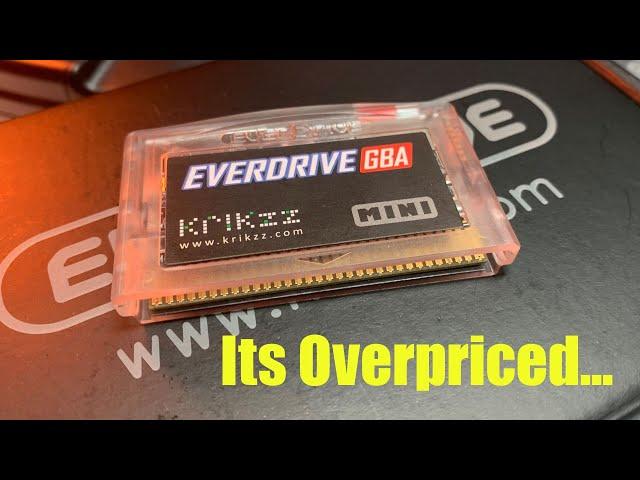 2023 Gameboy Advance Everdrive Mini x5 GBA Flash Cart Review