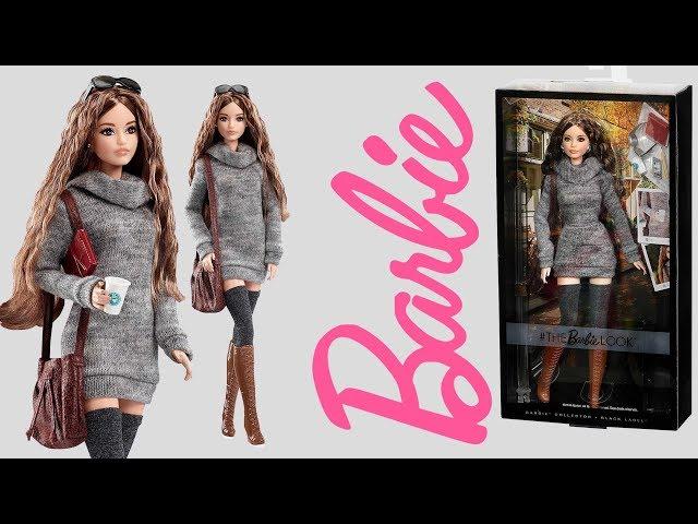 Barbie Look Grey Sweater Dress Unboxing Review