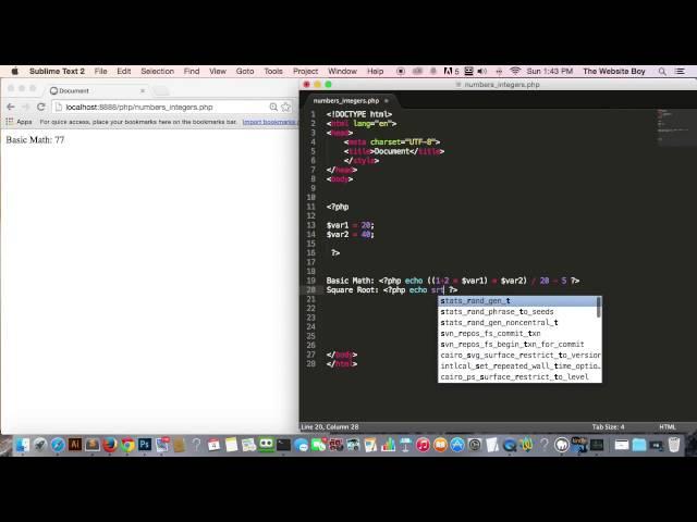 PHP Tutorial for beginners #12  Learn How Integer Numbers Work in PHP