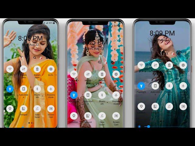 How to add photo in notification bar || Notification bar maie photo photo kaise lagaye