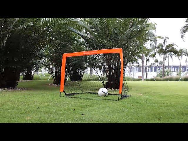 Bayinbulak Portable Soccer Goal, Pop Up Soccer Goal Net for Backyard